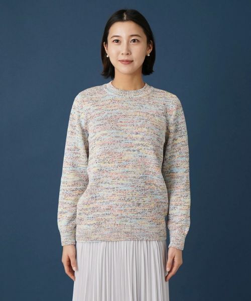 Leilian / レリアン ニット・セーター | メランジニットプルオーバー | 詳細4