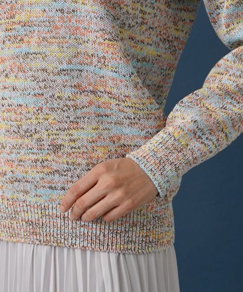 Leilian / レリアン ニット・セーター | メランジニットプルオーバー | 詳細9