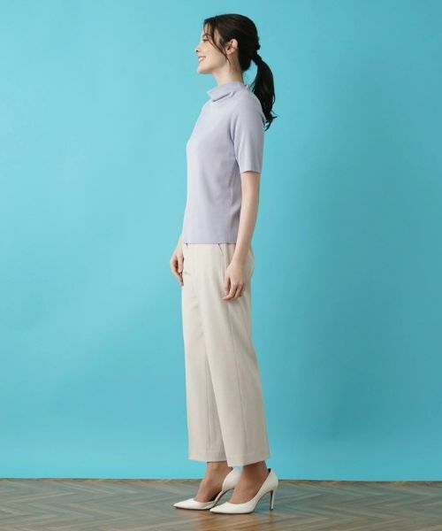 Leilian / レリアン ニット・セーター | ハイネック半袖カットソー | 詳細16