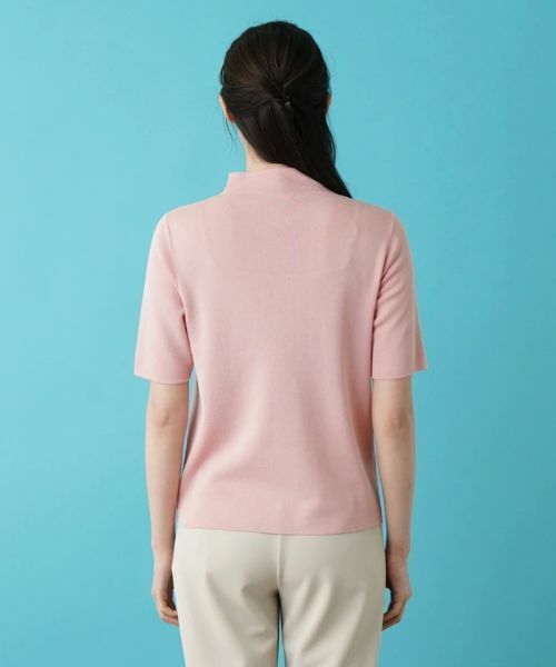 Leilian / レリアン ニット・セーター | ハイネック半袖カットソー | 詳細6