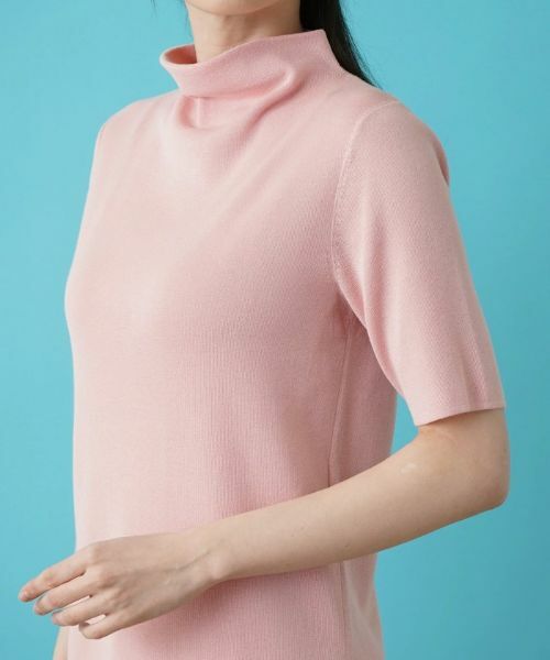 Leilian / レリアン ニット・セーター | ハイネック半袖カットソー | 詳細9