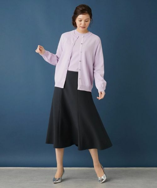 Leilian / レリアン カーディガン・ボレロ | 洗えるクルーネックニットカーディガン | 詳細11