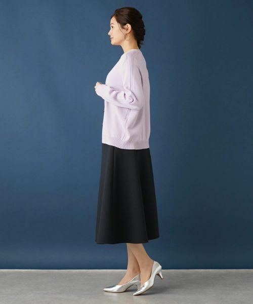 Leilian / レリアン カーディガン・ボレロ | 洗えるクルーネックニットカーディガン | 詳細12