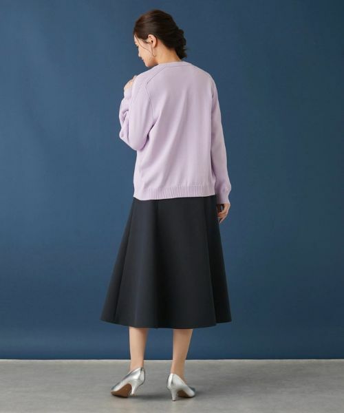 Leilian / レリアン カーディガン・ボレロ | 洗えるクルーネックニットカーディガン | 詳細13