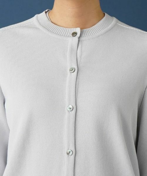 Leilian / レリアン カーディガン・ボレロ | 洗えるクルーネックニットカーディガン | 詳細7
