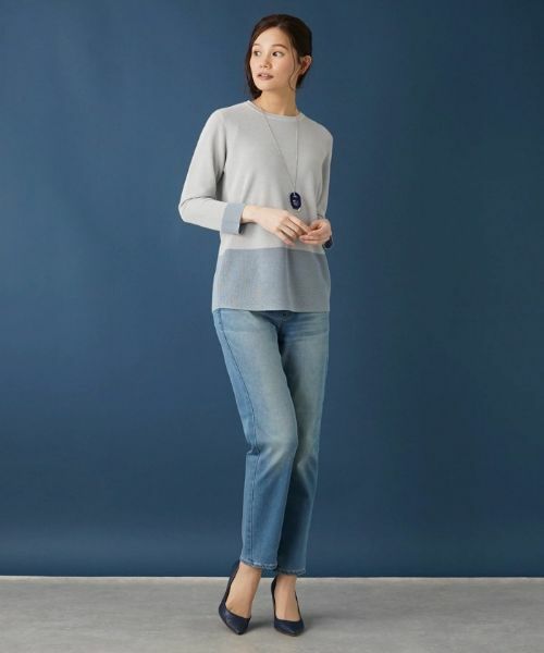 Leilian / レリアン ニット・セーター | クルーネックインナー | 詳細12