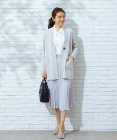 Leilian / レリアン カーディガン・ボレロ | Vネックカーディガン