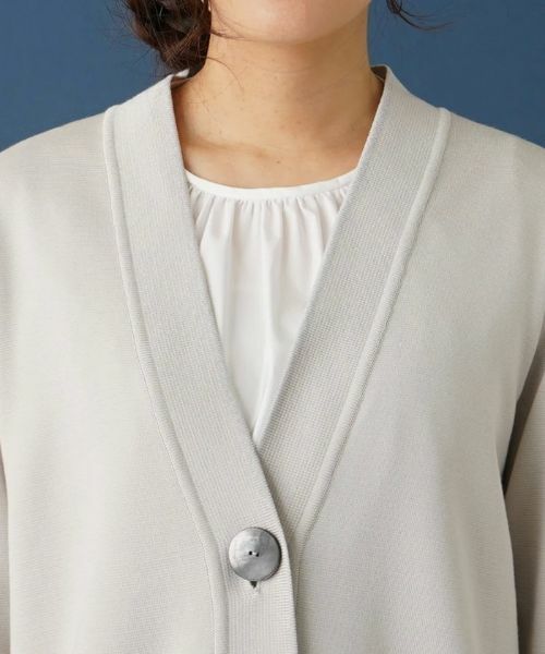 Leilian / レリアン カーディガン・ボレロ | Vネックカーディガン | 詳細14