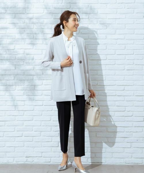 Leilian / レリアン カーディガン・ボレロ | Vネックカーディガン | 詳細2