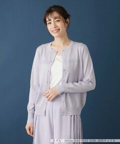 Leilian / レリアン カーディガン・ボレロ | ペールカラーラメカーディガン