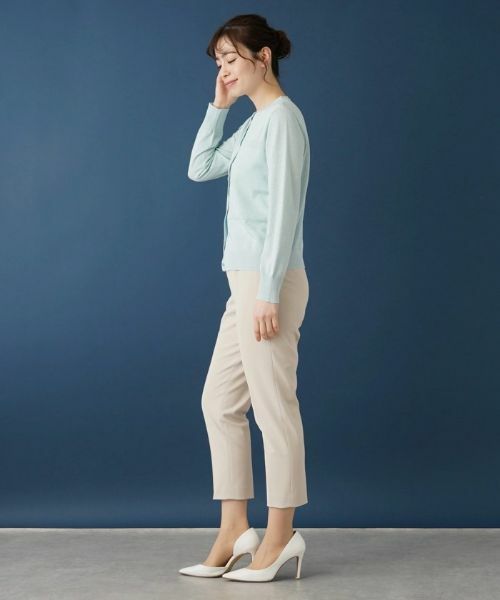 Leilian / レリアン カーディガン・ボレロ | ペールカラーラメカーディガン | 詳細13