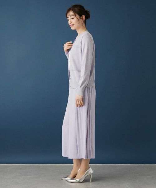 Leilian / レリアン カーディガン・ボレロ | ペールカラーラメカーディガン | 詳細2