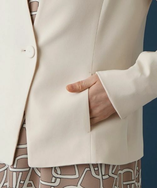 Leilian / レリアン テーラードジャケット | ノーカラージャケット | 詳細14