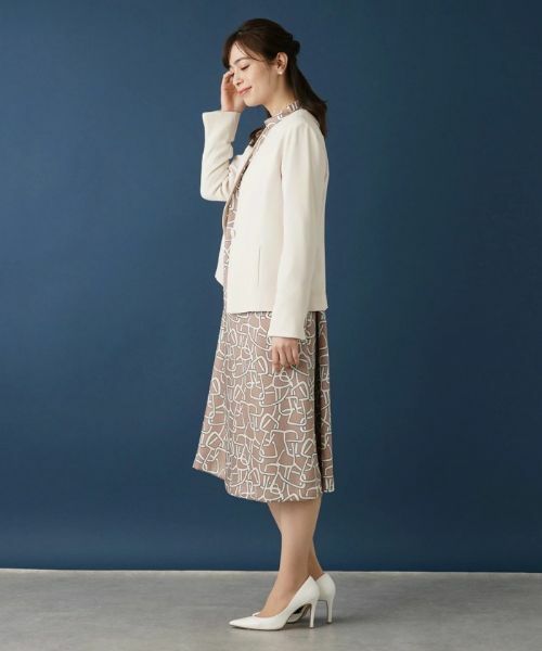 Leilian / レリアン テーラードジャケット | ノーカラージャケット | 詳細5