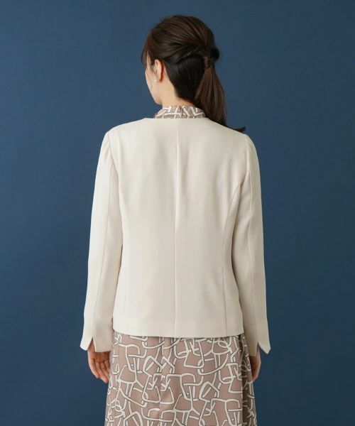 Leilian / レリアン テーラードジャケット | ノーカラージャケット | 詳細9