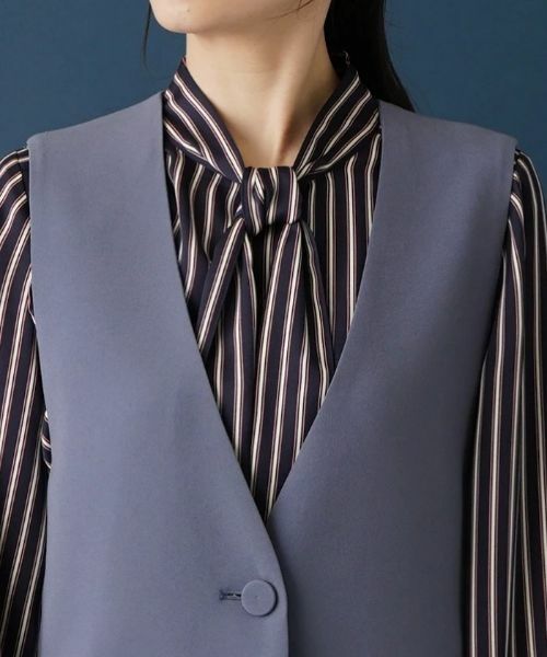 Leilian / レリアン テーラードジャケット | ロングベスト | 詳細10