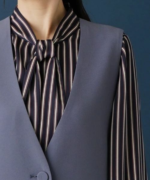 Leilian / レリアン テーラードジャケット | ロングベスト | 詳細12