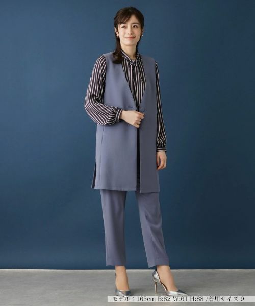 Leilian / レリアン テーラードジャケット | ロングベスト | 詳細4