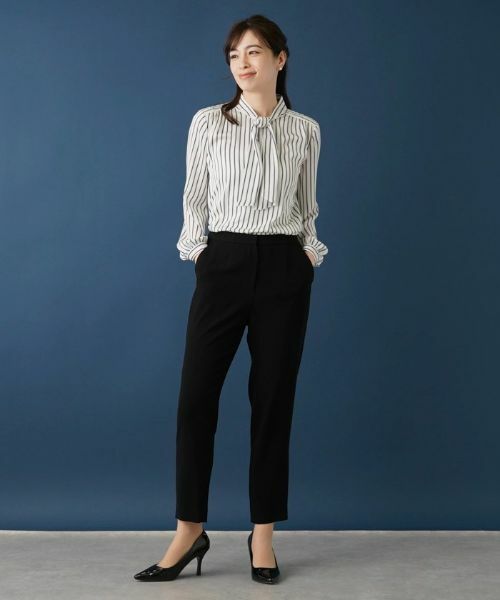 Leilian / レリアン その他パンツ | スリムテーパードパンツ | 詳細1