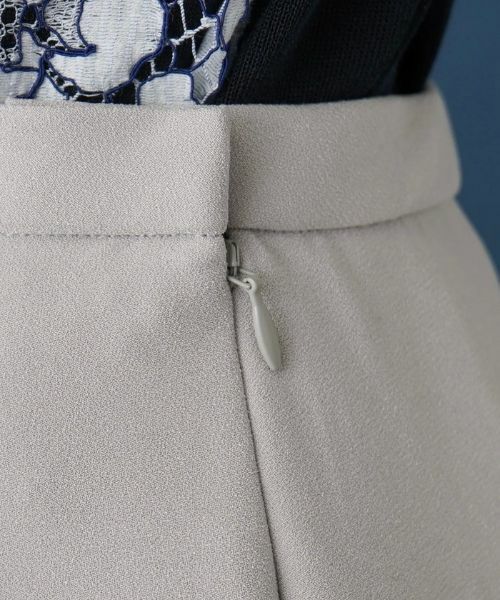 Leilian / レリアン ミニ・ひざ丈スカート | 無地フレアスカート | 詳細11