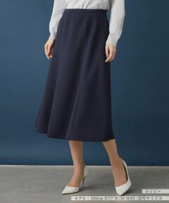 Leilian / レリアン ミニ・ひざ丈スカート | 無地フレアスカート