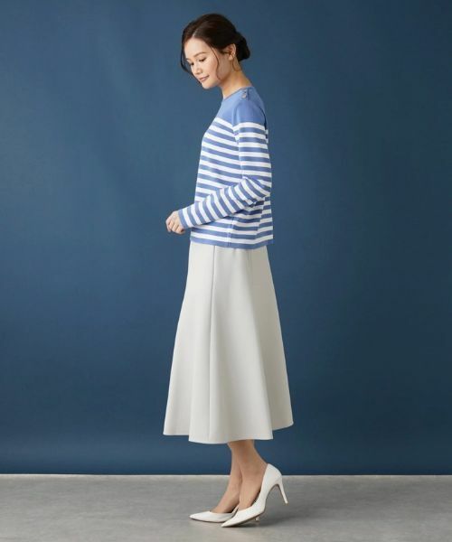 Leilian / レリアン ミニ・ひざ丈スカート | 無地フレアスカート | 詳細2