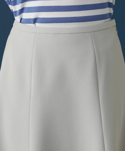 Leilian / レリアン ミニ・ひざ丈スカート | 無地フレアスカート | 詳細7
