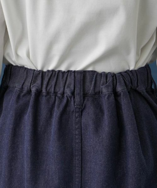 Leilian / レリアン ミニ・ひざ丈スカート | 洗えるデニムスカート | 詳細26