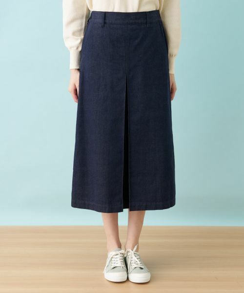 Leilian / レリアン ミニ・ひざ丈スカート | 洗えるデニムスカート | 詳細6