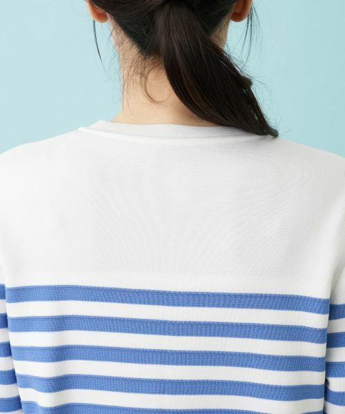 Leilian / レリアン カーディガン・ボレロ | ボーダー柄カーディガン | 詳細13