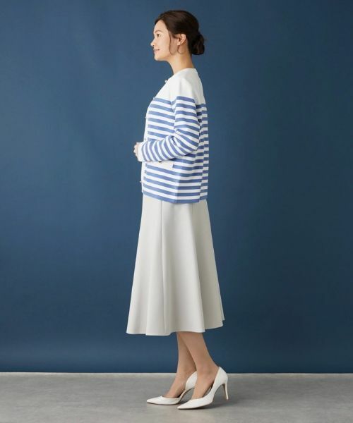 Leilian / レリアン カーディガン・ボレロ | ボーダー柄カーディガン | 詳細23