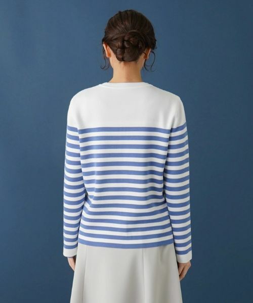 Leilian / レリアン カーディガン・ボレロ | ボーダー柄カーディガン | 詳細27