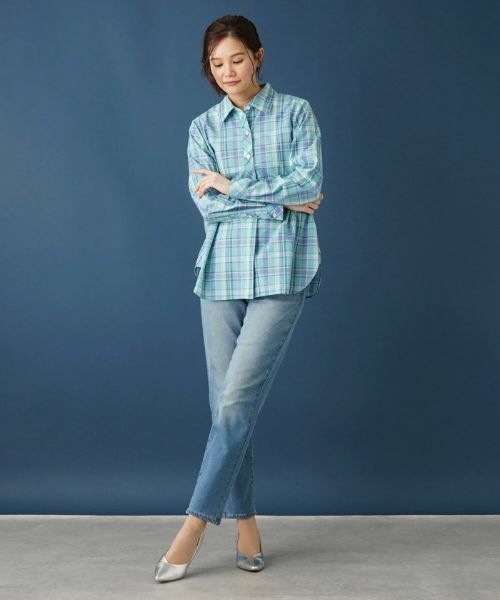 Leilian / レリアン シャツ・ブラウス | チェックブラウス | 詳細14