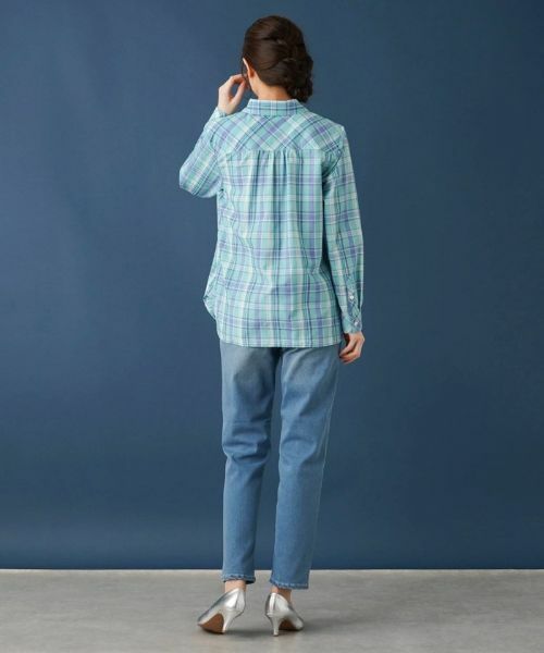 Leilian / レリアン シャツ・ブラウス | チェックブラウス | 詳細16