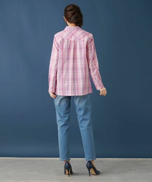 Leilian / レリアン シャツ・ブラウス | チェックブラウス | 詳細3