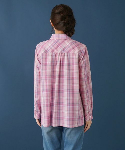 Leilian / レリアン シャツ・ブラウス | チェックブラウス | 詳細6