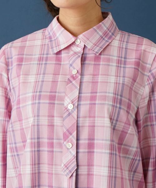Leilian / レリアン シャツ・ブラウス | チェックブラウス | 詳細7