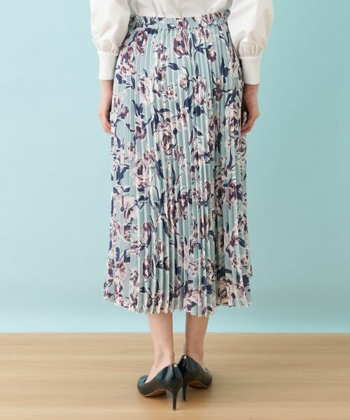 Leilian / レリアン ロング・マキシ丈スカート | アコーディオンプリーツスカート | 詳細10