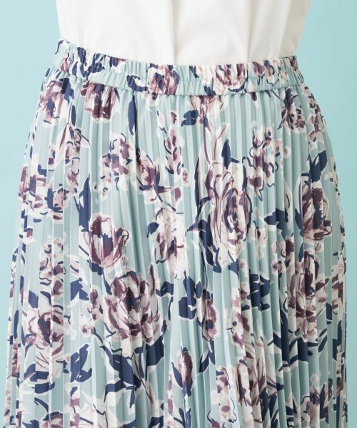 Leilian / レリアン ロング・マキシ丈スカート | アコーディオンプリーツスカート | 詳細11