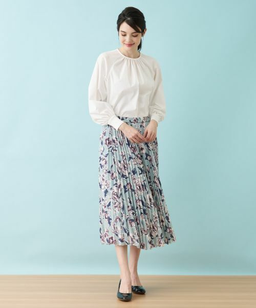 Leilian / レリアン ロング・マキシ丈スカート | アコーディオンプリーツスカート | 詳細16