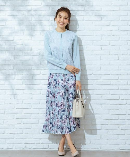 Leilian / レリアン ロング・マキシ丈スカート | アコーディオンプリーツスカート | 詳細2