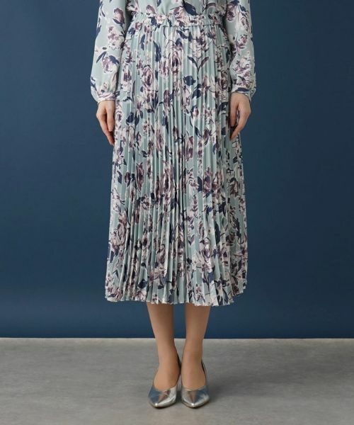 Leilian / レリアン ロング・マキシ丈スカート | アコーディオンプリーツスカート | 詳細23