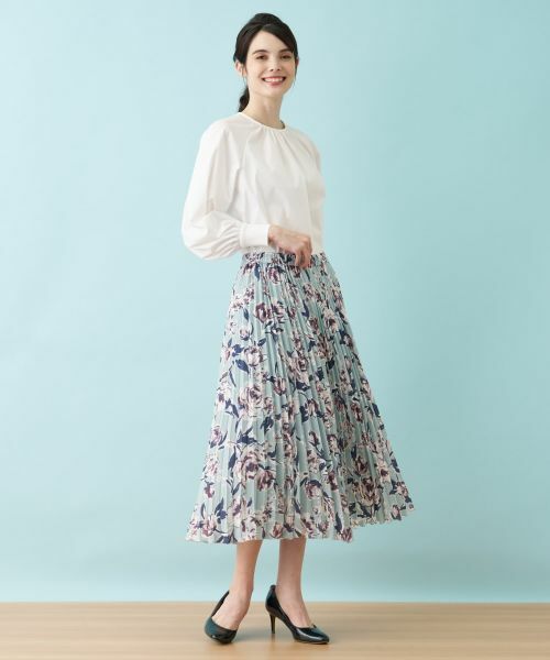 Leilian / レリアン ロング・マキシ丈スカート | アコーディオンプリーツスカート | 詳細3