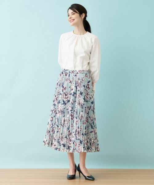 Leilian / レリアン ロング・マキシ丈スカート | アコーディオンプリーツスカート | 詳細4