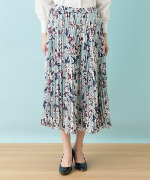 Leilian / レリアン ロング・マキシ丈スカート | アコーディオンプリーツスカート | 詳細5