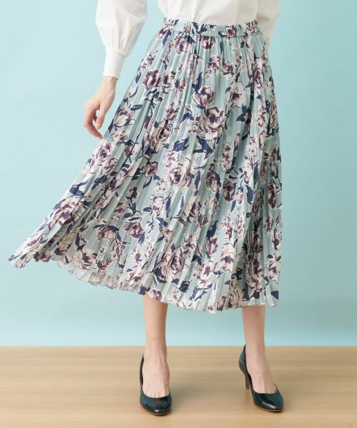 Leilian / レリアン ロング・マキシ丈スカート | アコーディオンプリーツスカート | 詳細6