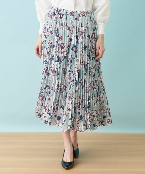 Leilian / レリアン ロング・マキシ丈スカート | アコーディオンプリーツスカート | 詳細7