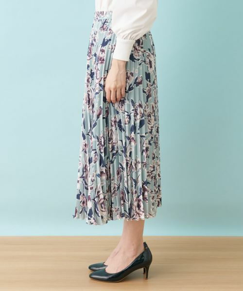 Leilian / レリアン ロング・マキシ丈スカート | アコーディオンプリーツスカート | 詳細9