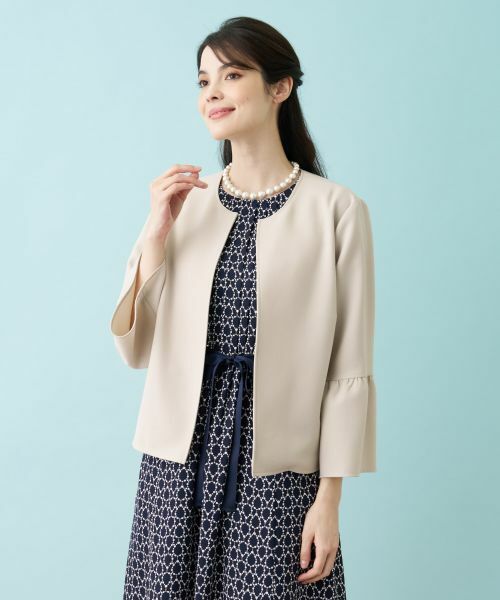 Leilian / レリアン テーラードジャケット | 【セレモニー】ストレッチジャケット | 詳細8