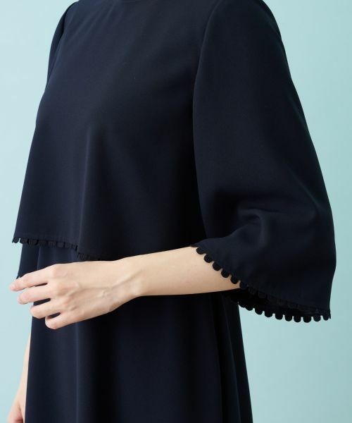 Leilian / レリアン ドレス | 【セレモニー】洗えるケープブラウス×ワンピースアンサンブル | 詳細13
